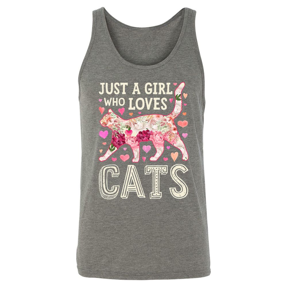 Unisex Jersey Tank - UXBHLBR6 - Grey Triblend - 8