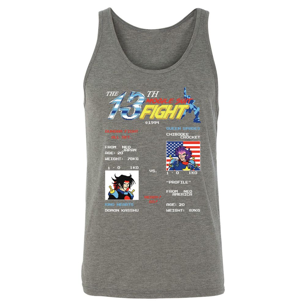Unisex Jersey Tank - 2GW7JPRL - Grey Triblend - 8