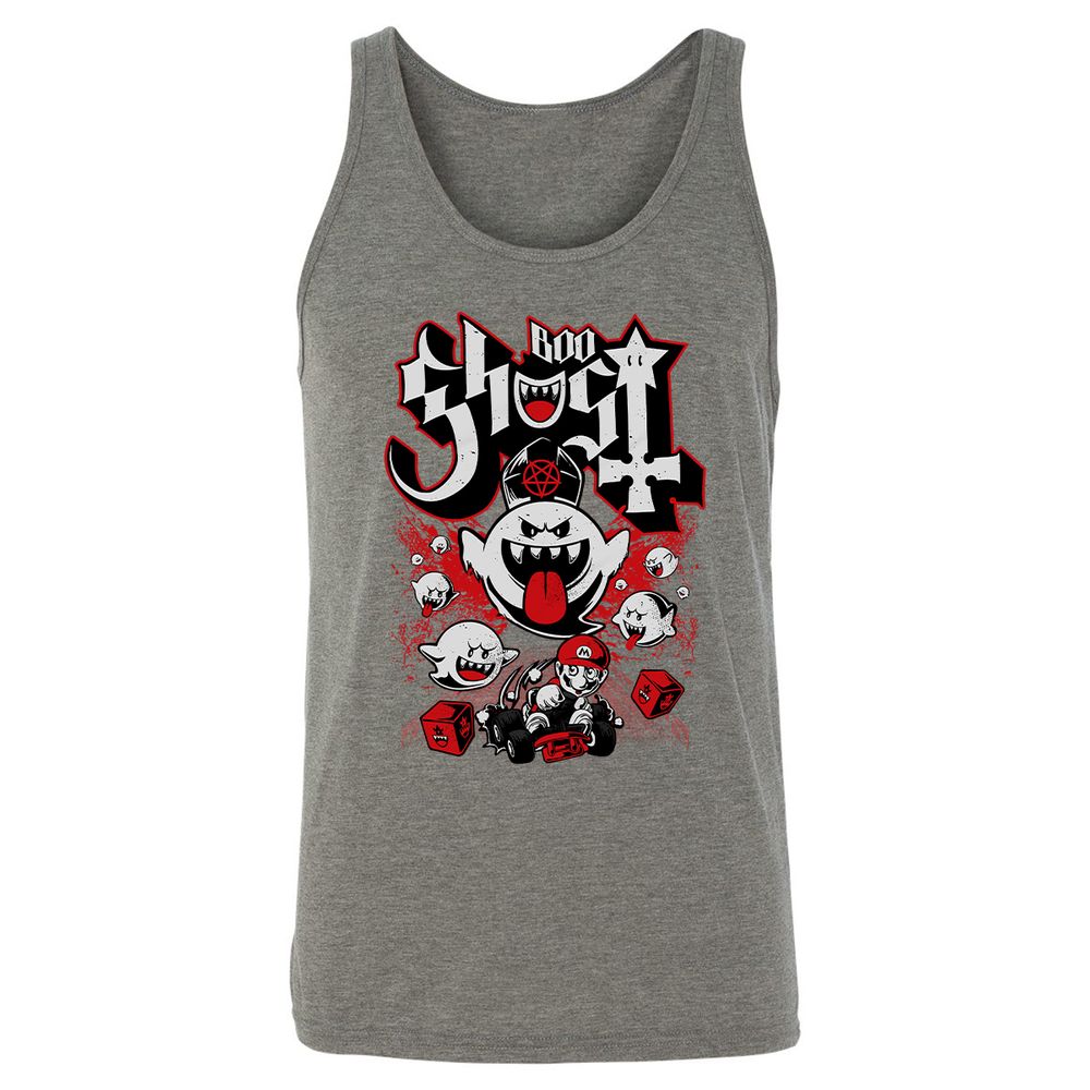 Unisex Jersey Tank - XGEQFKNG - Grey Triblend - 8