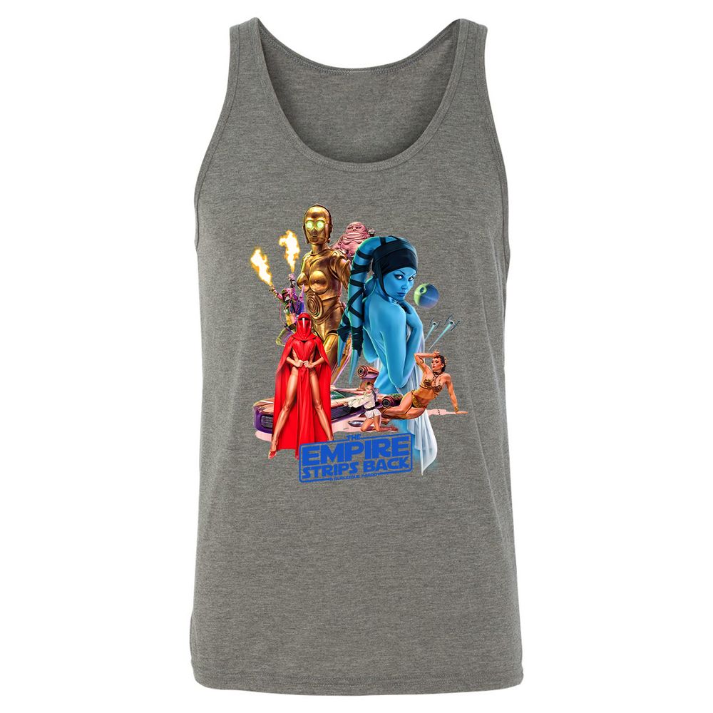 Unisex Jersey Tank - Z1V3GFWJ - Grey Triblend - 8