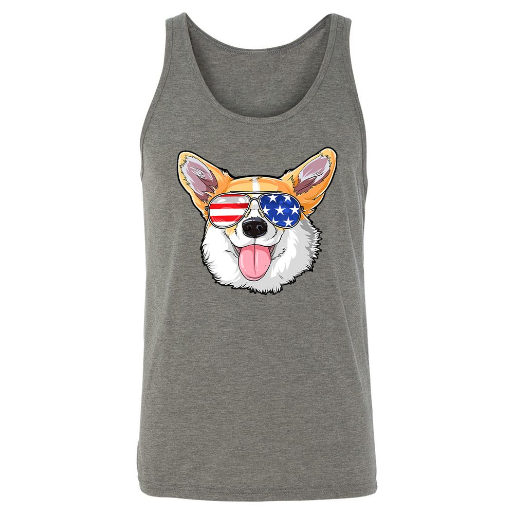 Unisex Jersey Tank - XBNHQ6JR - Grey Triblend - 8