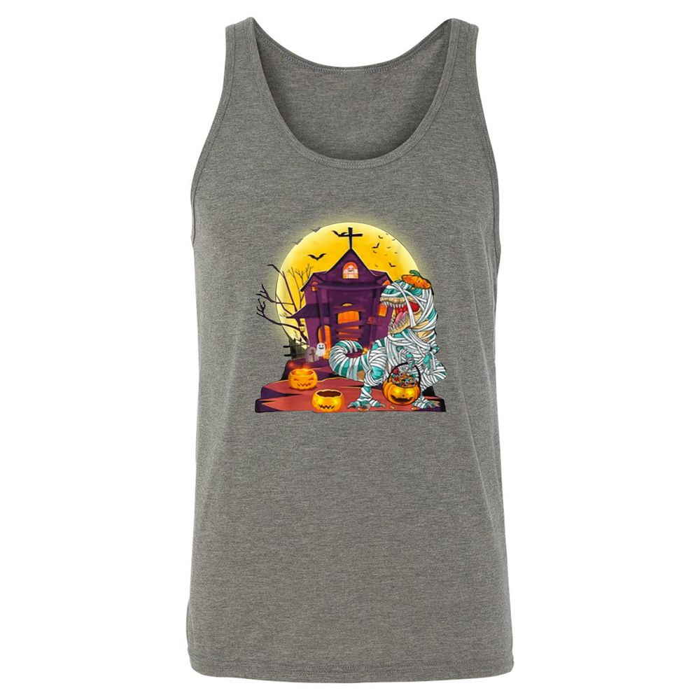 Unisex Jersey Tank - 7U8G3ZLY - Grey Triblend - 8