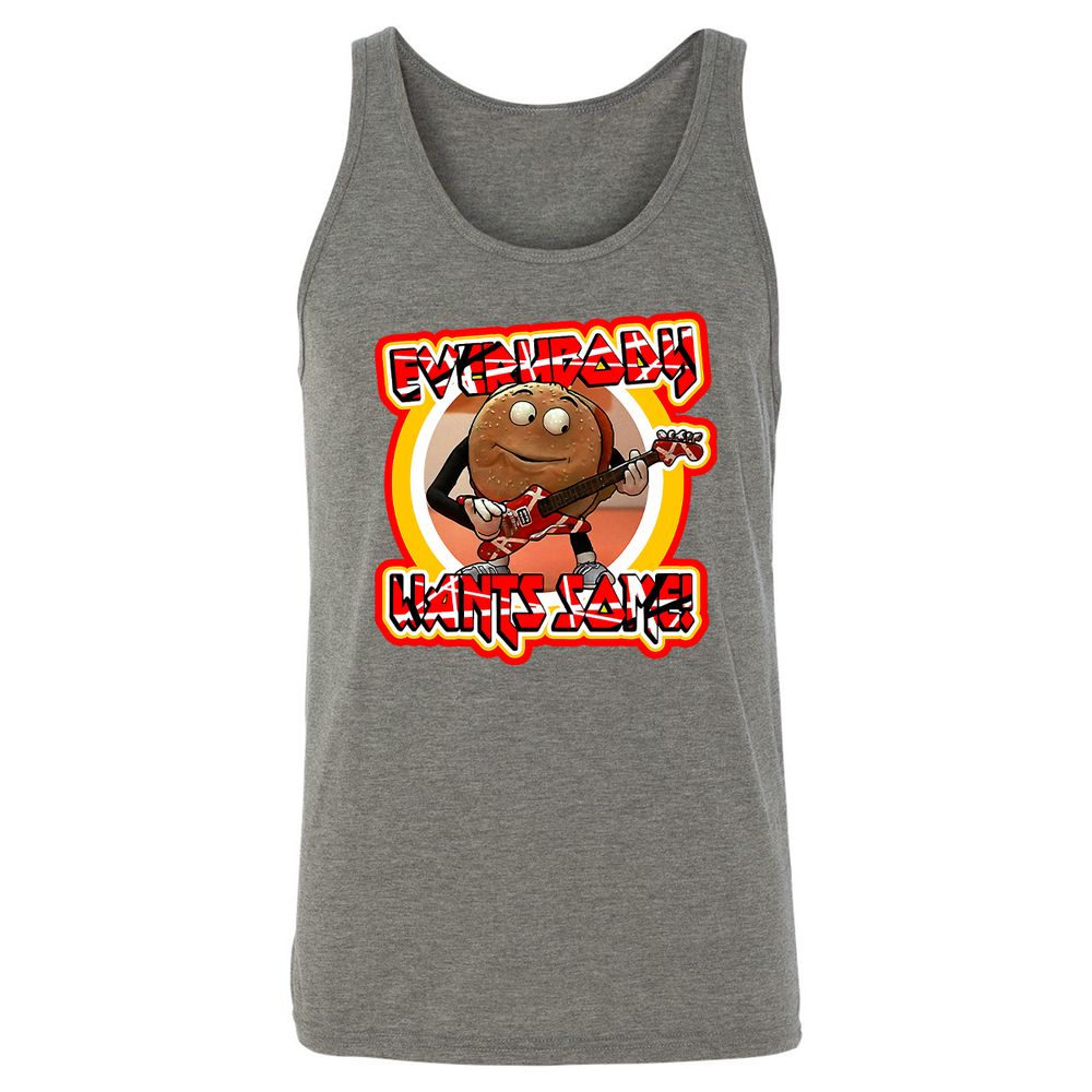 Unisex Jersey Tank - R6UYMU96 - Grey Triblend - 8