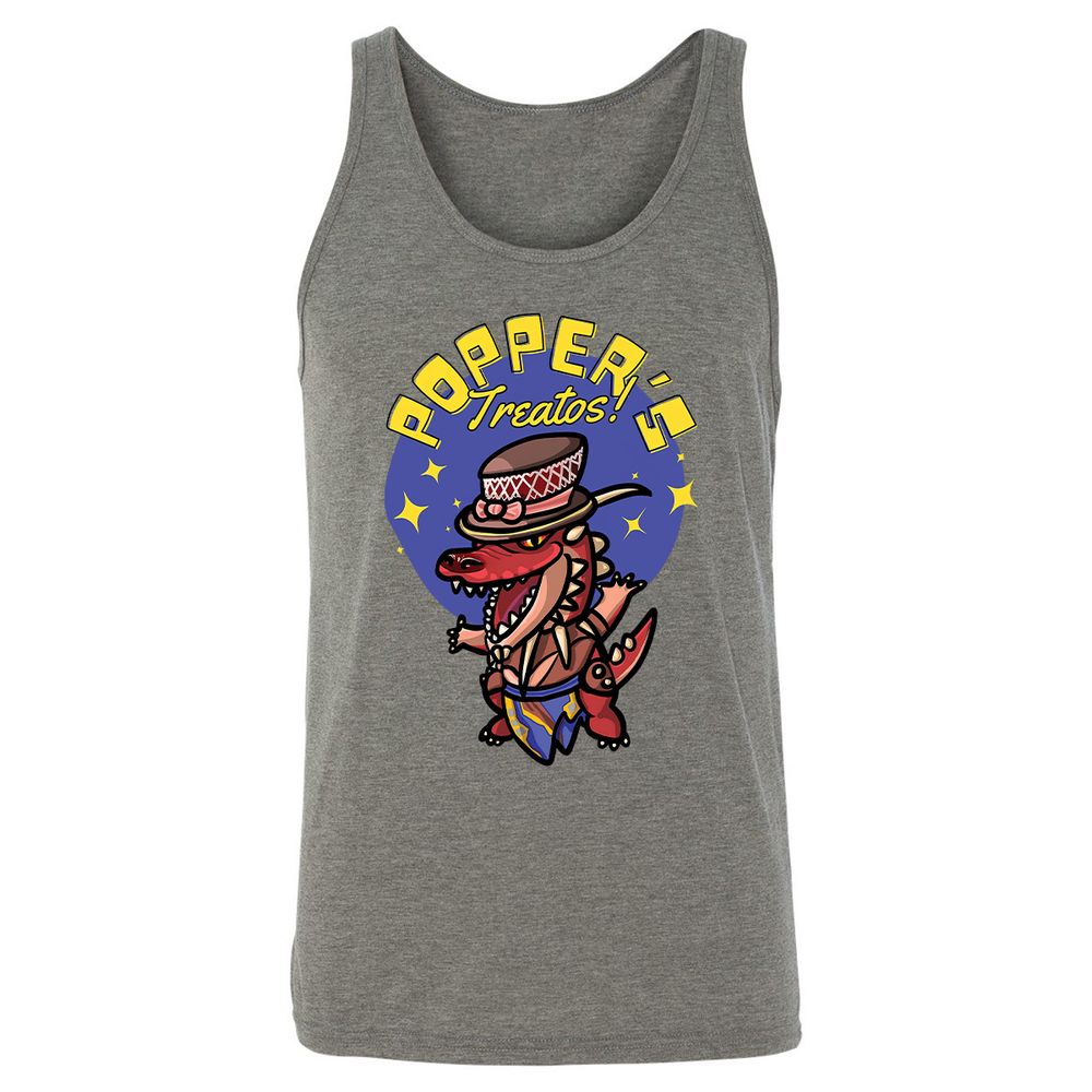 Unisex Jersey Tank - VE2RD9BD - Grey Triblend - 8