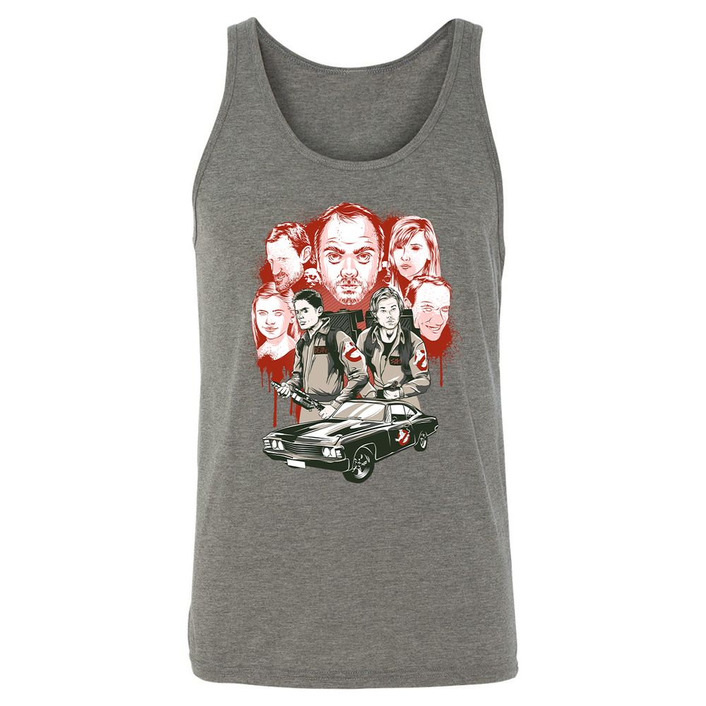 Unisex Jersey Tank - 5QYA7BRZ - Grey Triblend - 8