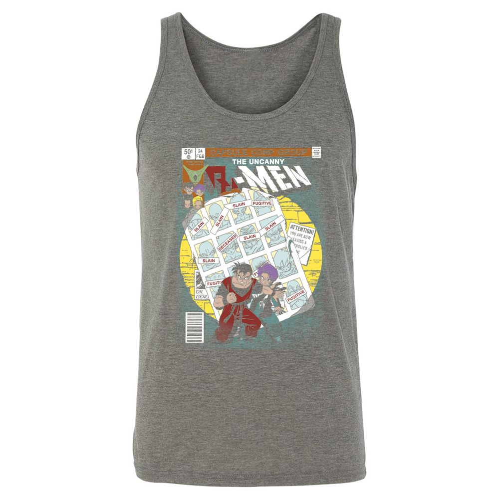 Unisex Jersey Tank - A8QWYAJL - Grey Triblend - 8