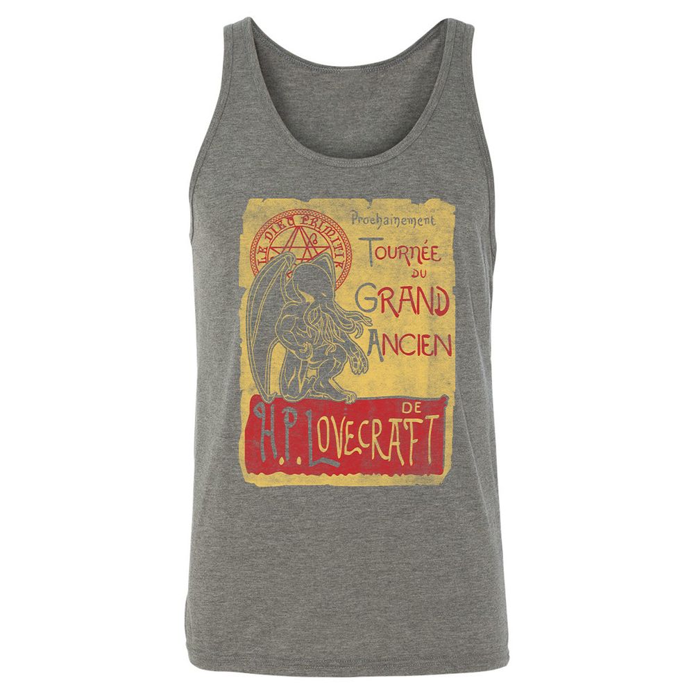 Unisex Jersey Tank - Q56APUNW - Grey Triblend - 8