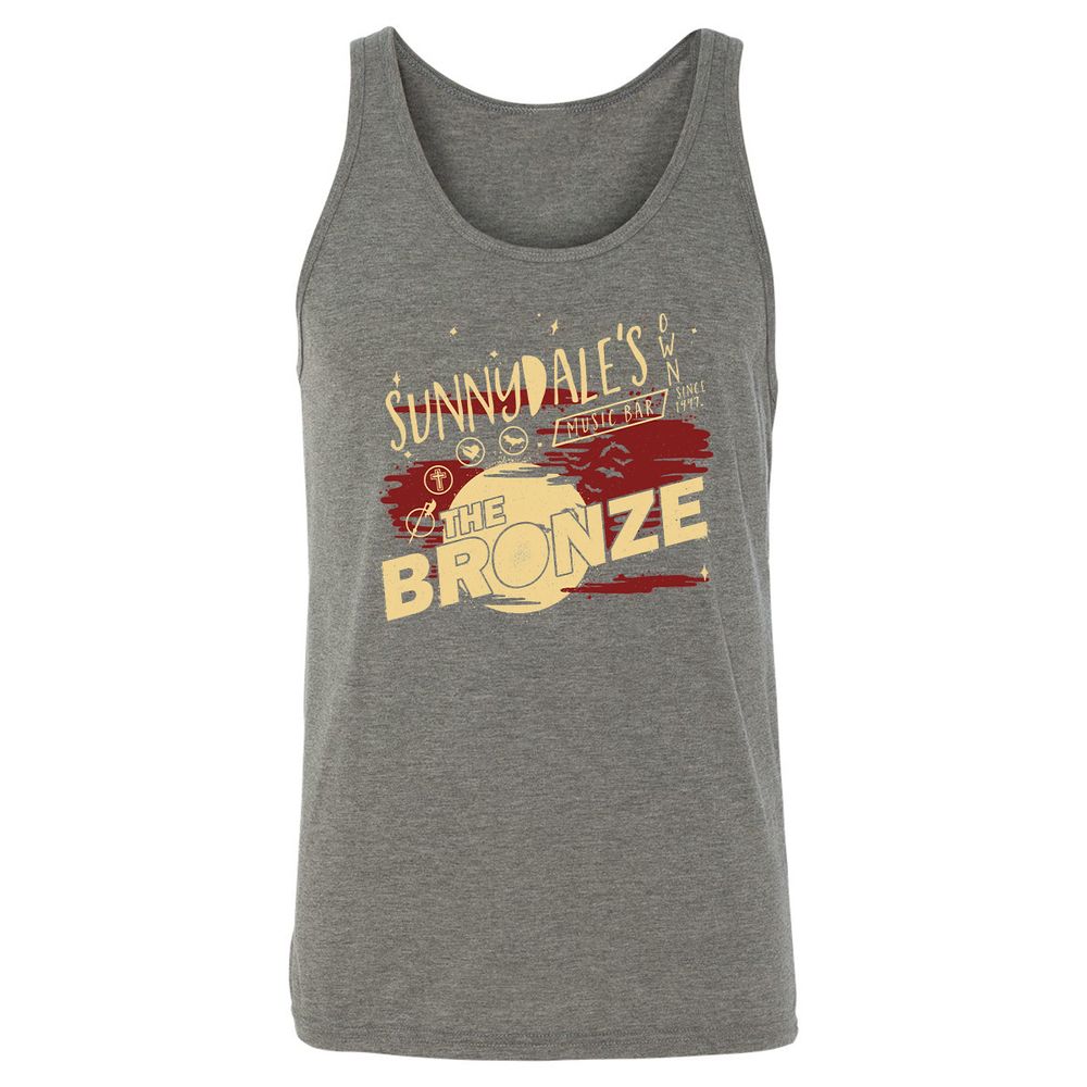 Unisex Jersey Tank - 1P3MYGFL - Grey Triblend - 8