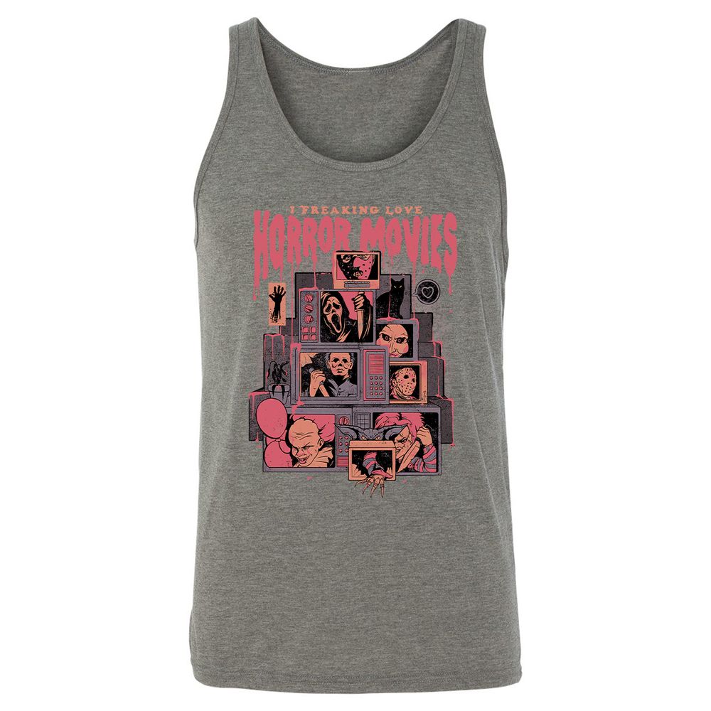 Unisex Jersey Tank - 3UBC1A5K - Grey Triblend - 8