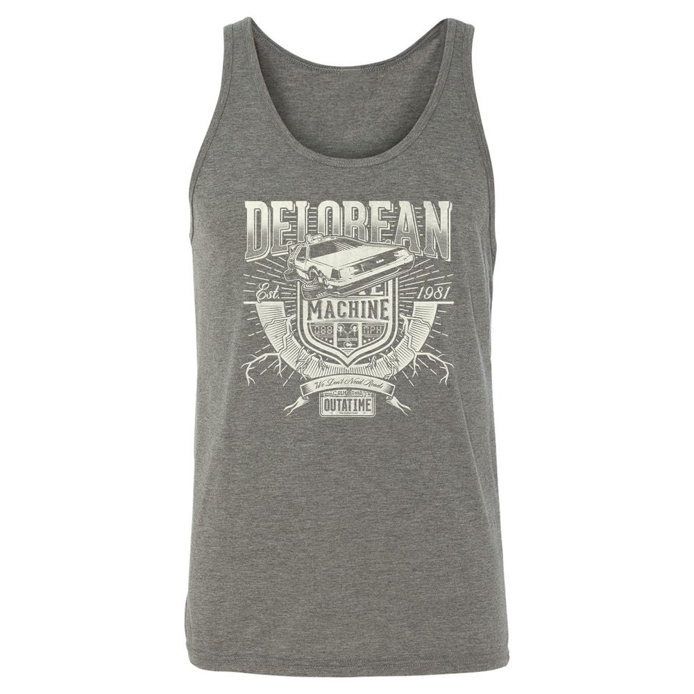Unisex Jersey Tank - AEPFPJGP - Grey Triblend - 8