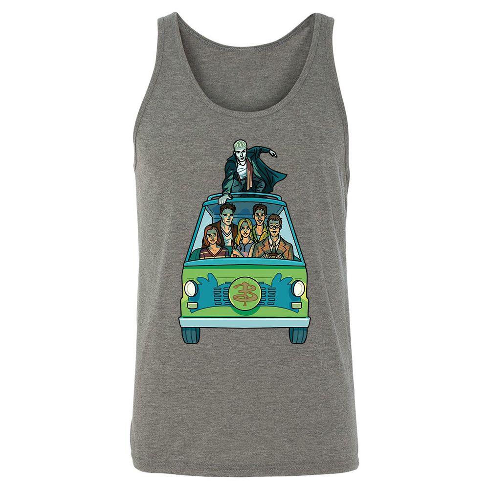 Unisex Jersey Tank - A3E8VEZW - Grey Triblend - 8