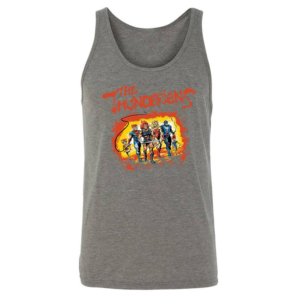 Unisex Jersey Tank - KFGV1YX9 - Grey Triblend - 8