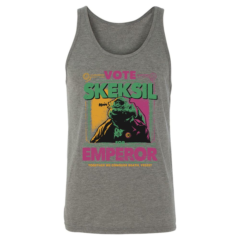 Unisex Jersey Tank - 751DRZ93 - Grey Triblend - 8