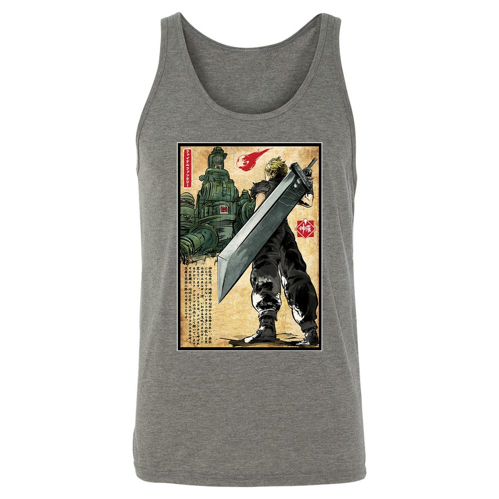 Unisex Jersey Tank - 88MTZNN5 - Grey Triblend - 8