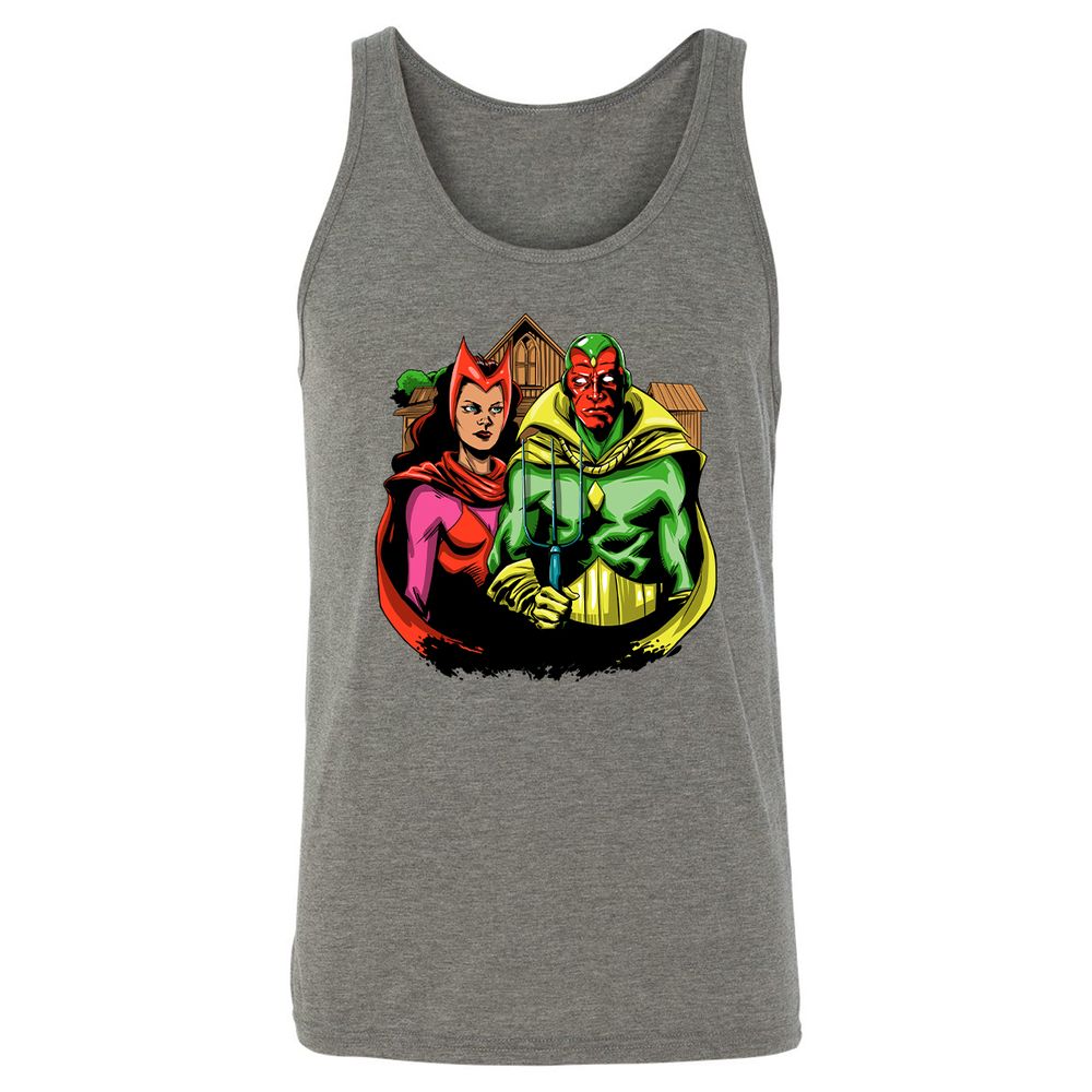 Unisex Jersey Tank - U64CUP2L - Grey Triblend - 8