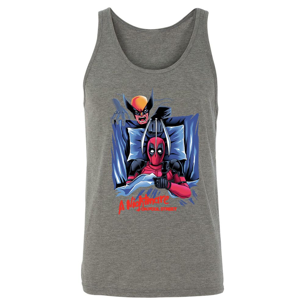 Unisex Jersey Tank - QJAD4KTX - Grey Triblend - 8