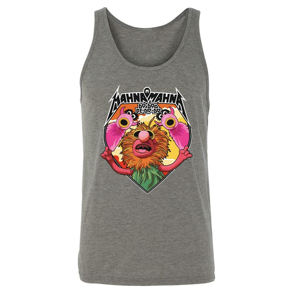 Unisex Jersey Tank - 98A37737 - Grey Triblend - 8