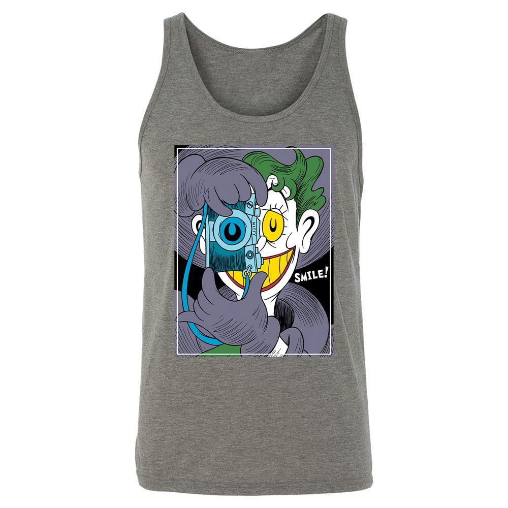 Unisex Jersey Tank - MP8QW7T1 - Grey Triblend - 8