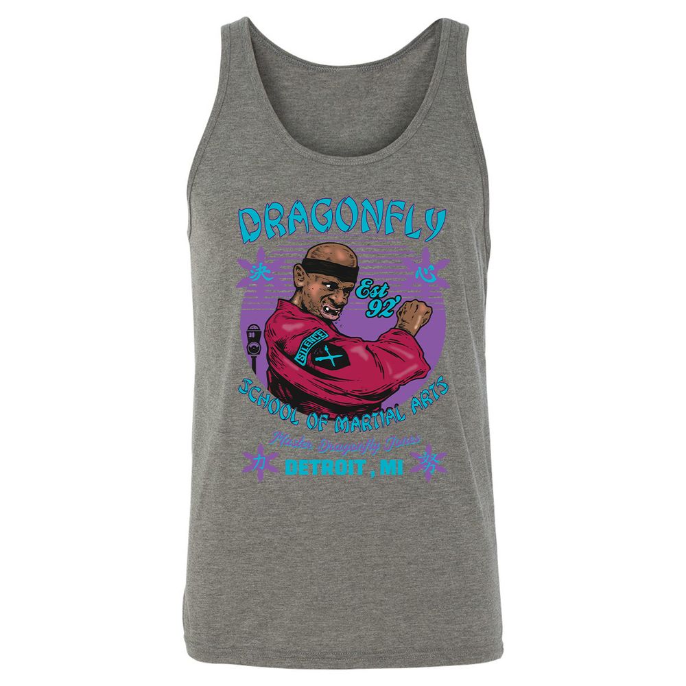 Unisex Jersey Tank - PMNND1HP - Grey Triblend - 8