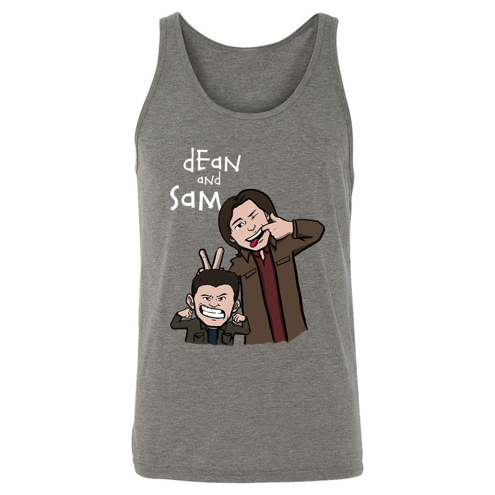 Unisex Jersey Tank - GPBQH5S7 - Grey Triblend - 8
