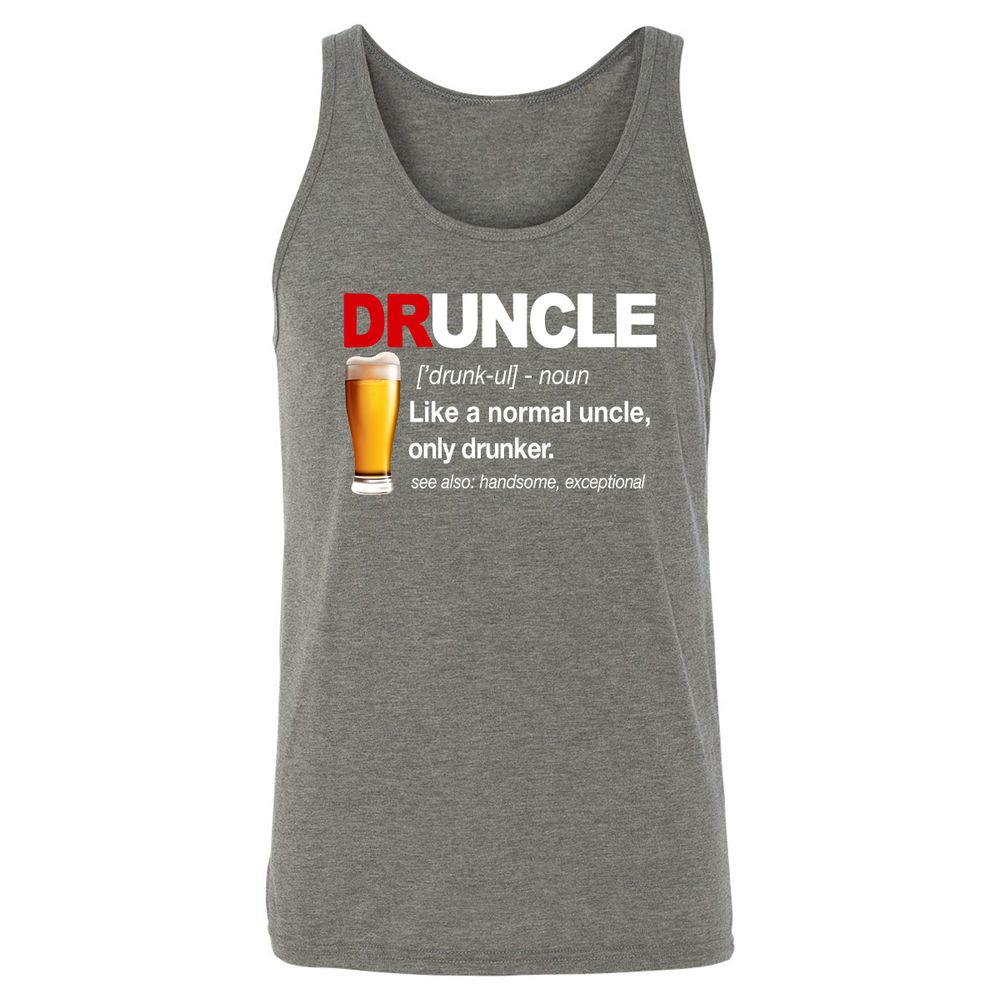 Unisex Jersey Tank - HG7Z93CM - Grey Triblend - 8