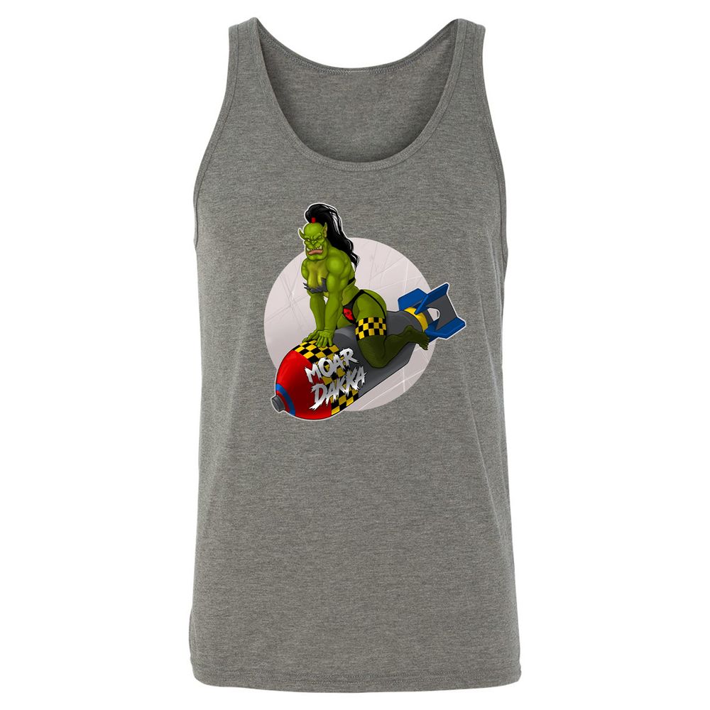 Unisex Jersey Tank - CC4ALWEN - Grey Triblend - 8