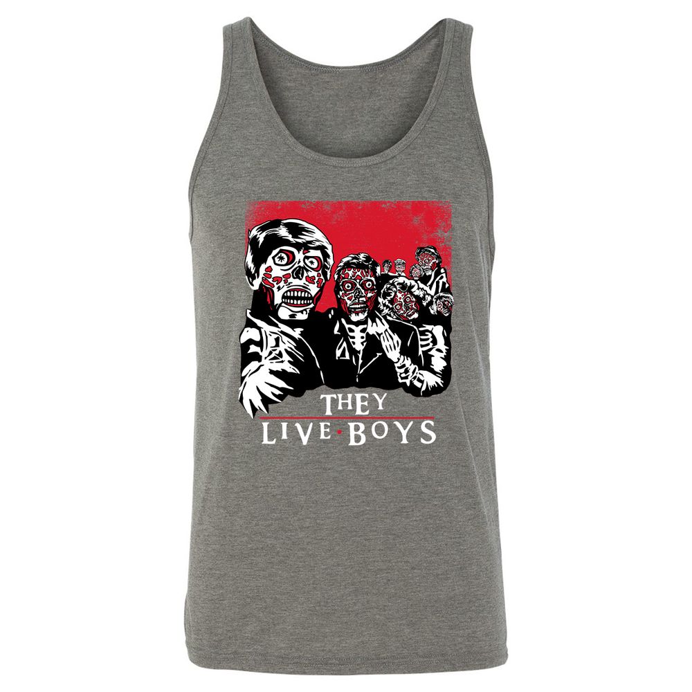 Unisex Jersey Tank - 91VBMBW1 - Grey Triblend - 8
