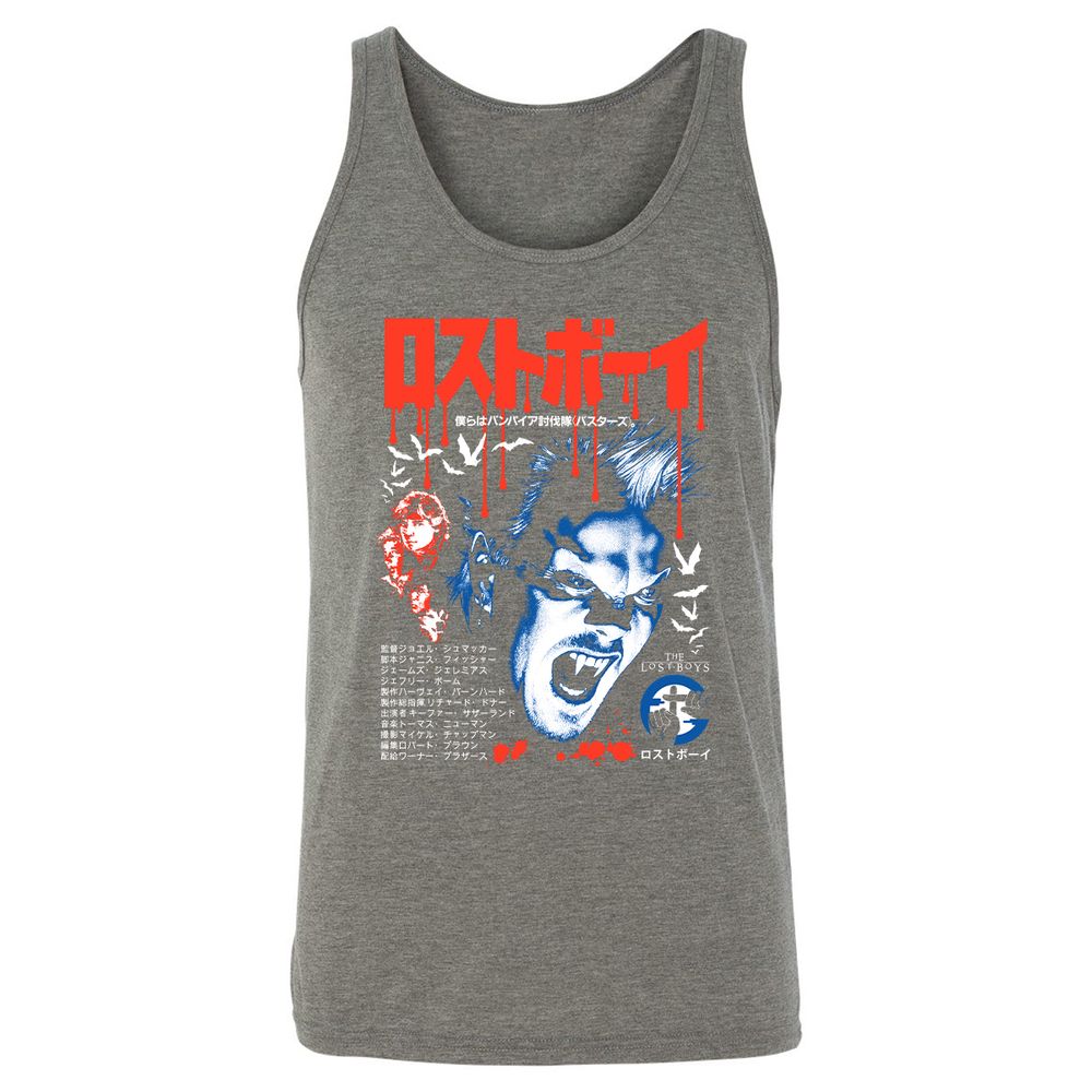 Unisex Jersey Tank - ZHBK49F3 - Grey Triblend - 8