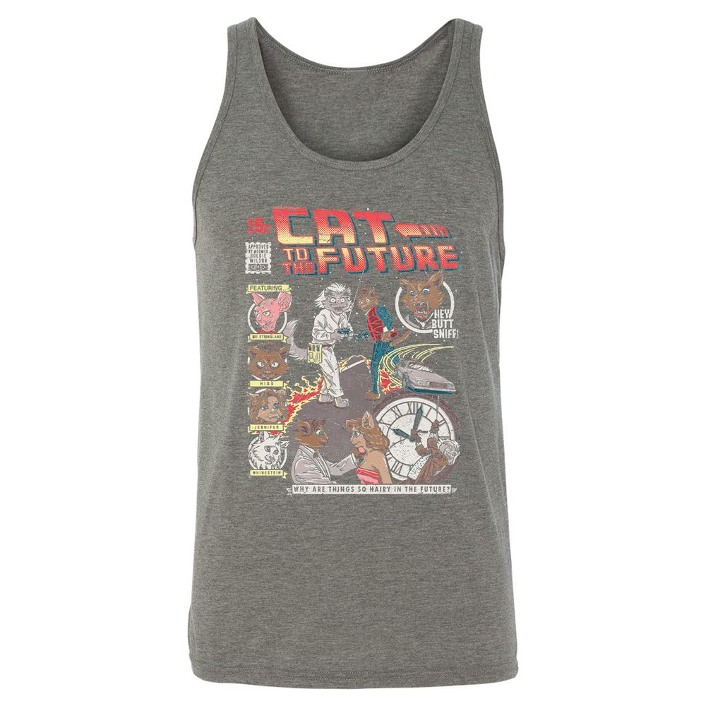 Unisex Jersey Tank - KKYF8MXY - Grey Triblend - 8