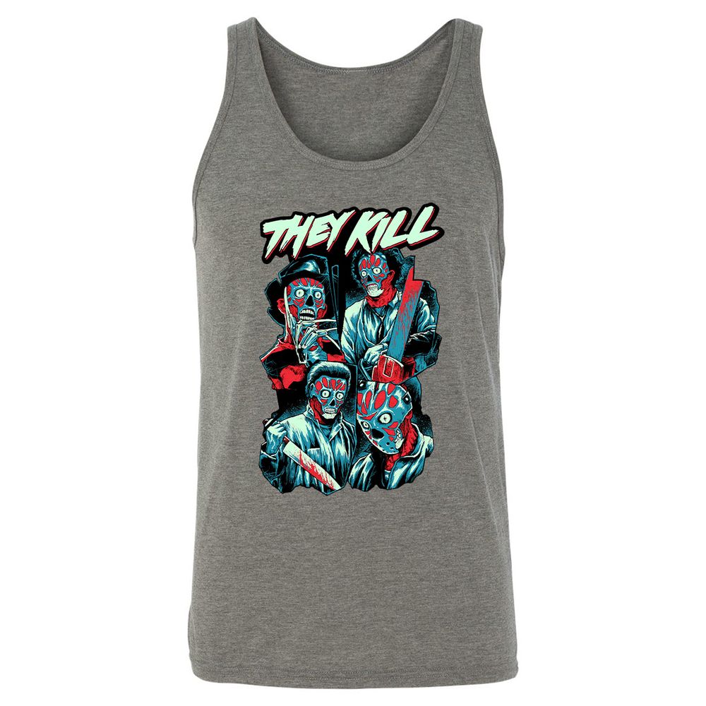 Unisex Jersey Tank - ZX88JPG4 - Grey Triblend - 8