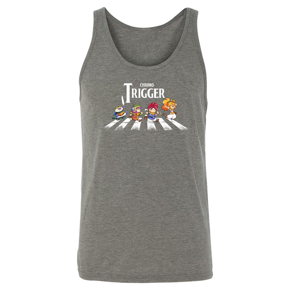 Unisex Jersey Tank - MSB4ZMYU - Grey Triblend - 8