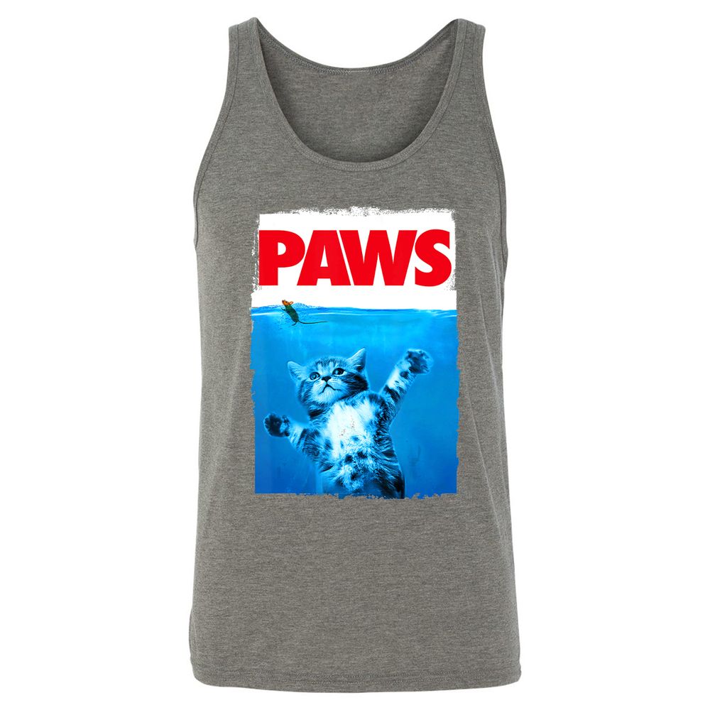 Unisex Jersey Tank - WALYMEHX - Grey Triblend - 8