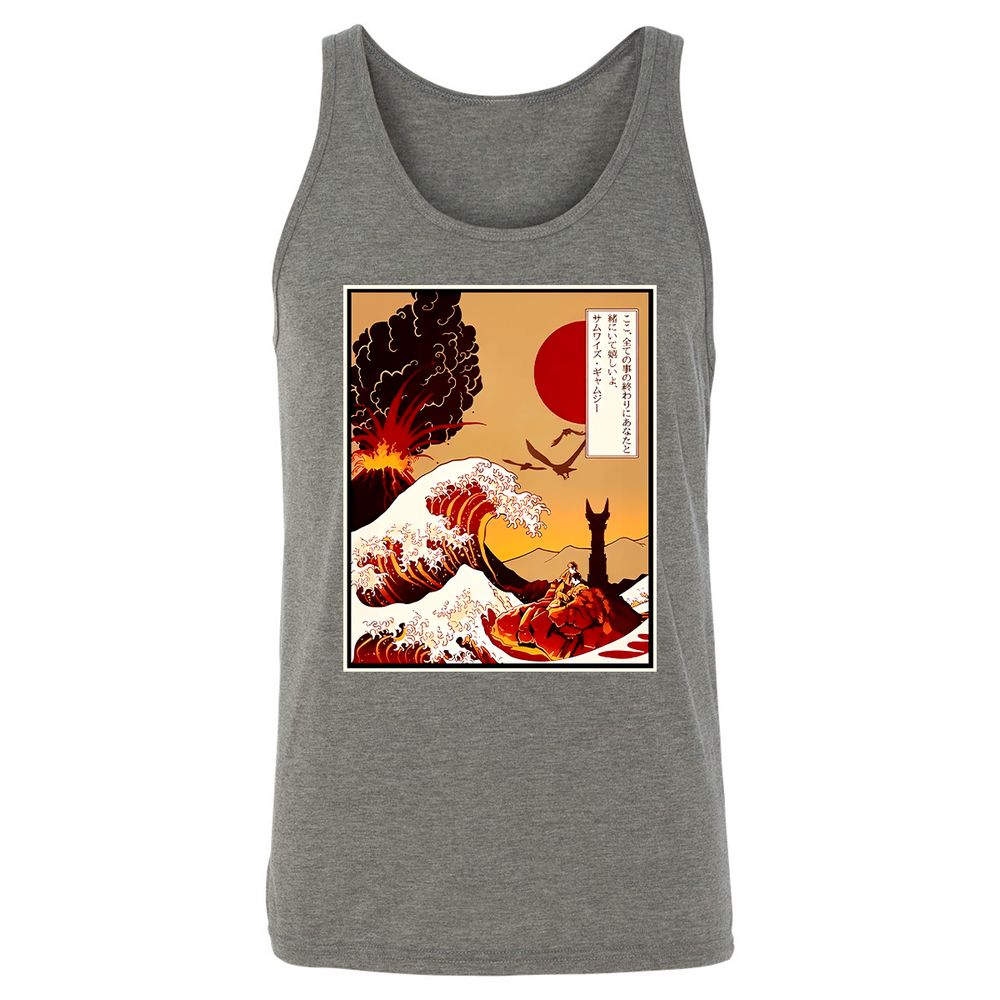 Unisex Jersey Tank - K8WMX9XJ - Grey Triblend - 8