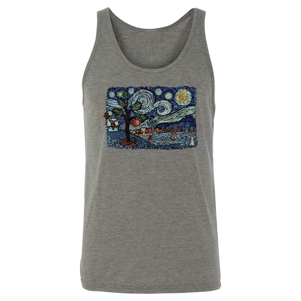 Unisex Jersey Tank - D95GHEHF - Grey Triblend - 8