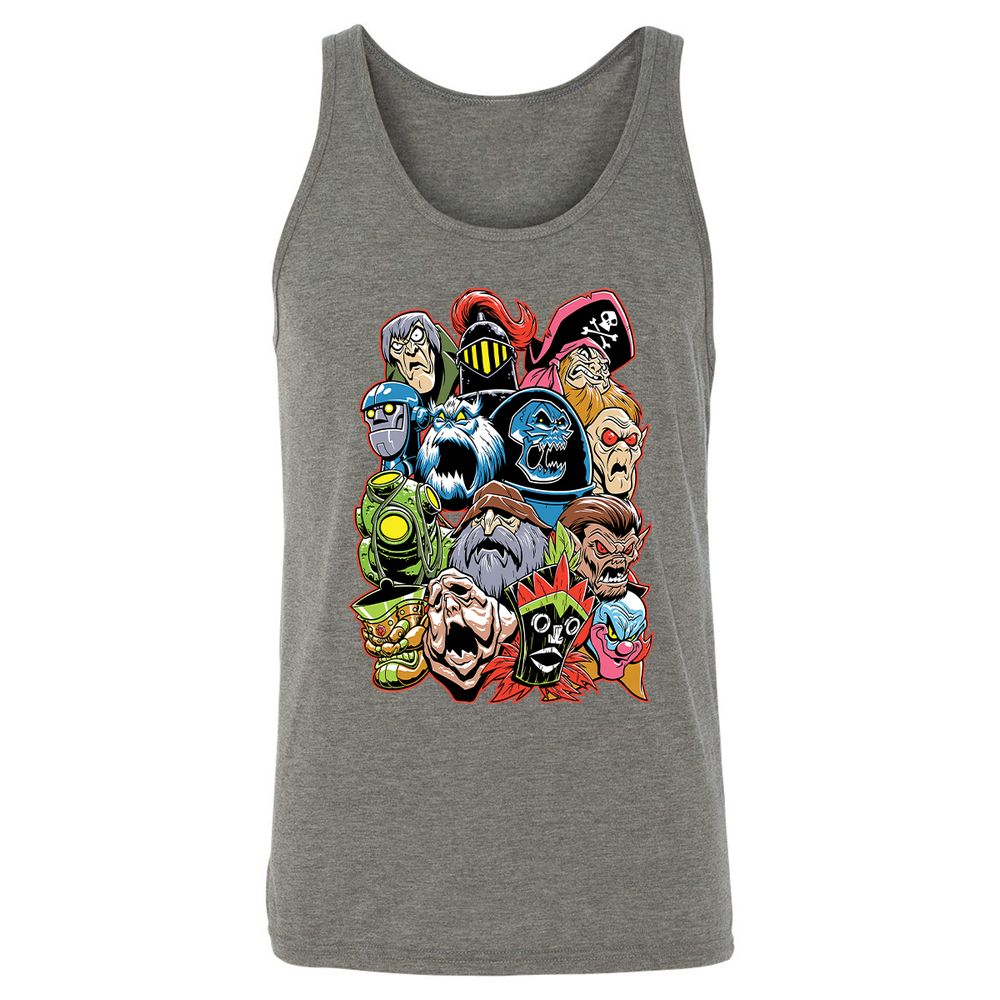 Unisex Jersey Tank - 4ZVSM5ZN - Grey Triblend - 8