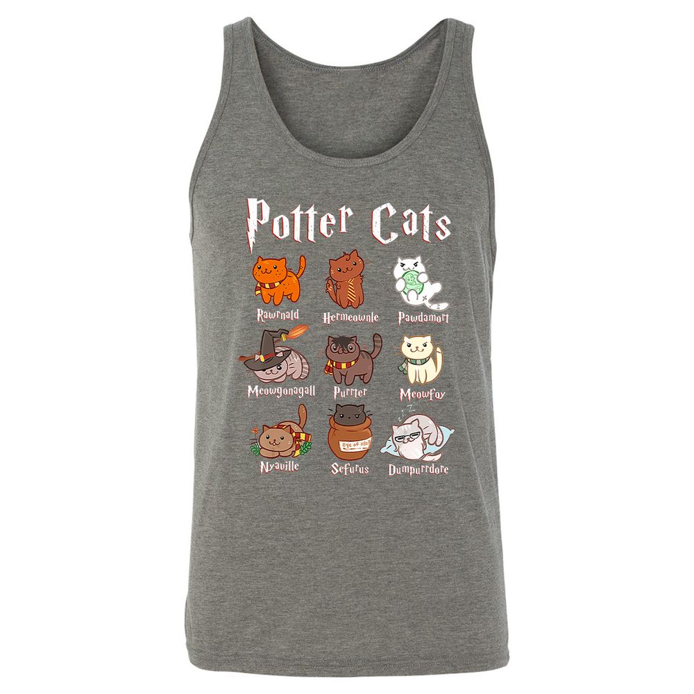 Unisex Jersey Tank - 6T4HSBN2 - Grey Triblend - 8