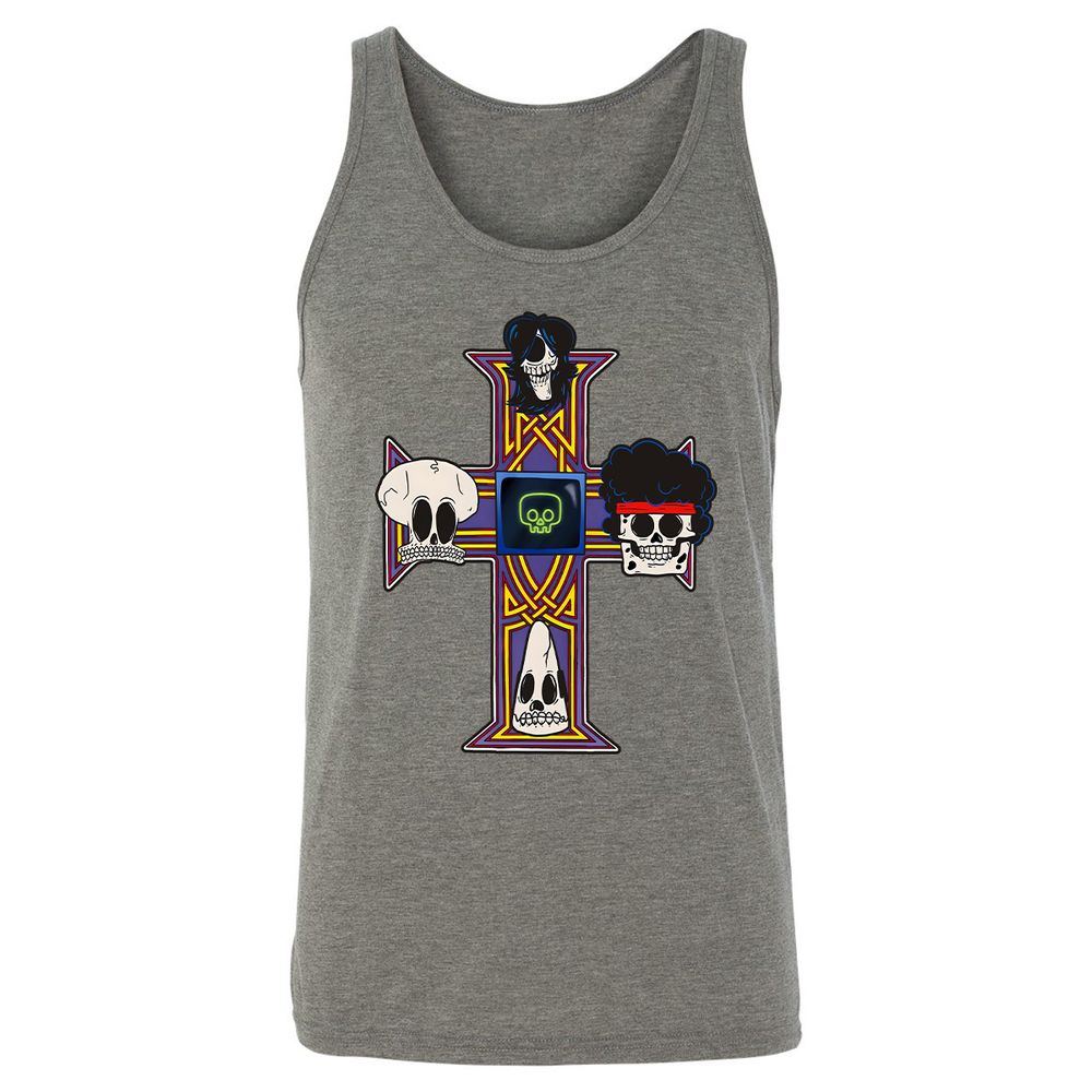 Unisex Jersey Tank - N8E5UZ56 - Grey Triblend - 8