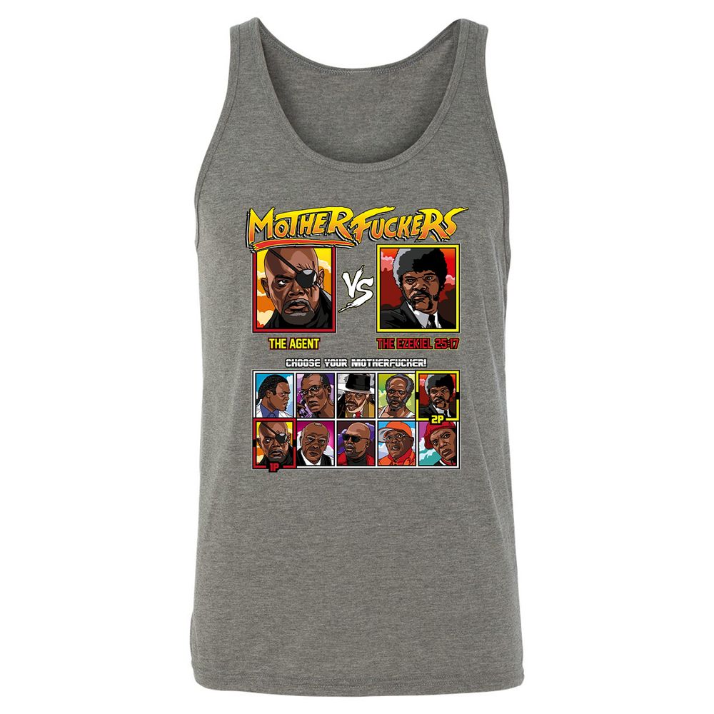 Unisex Jersey Tank - K6Y7MQCR - Grey Triblend - 8