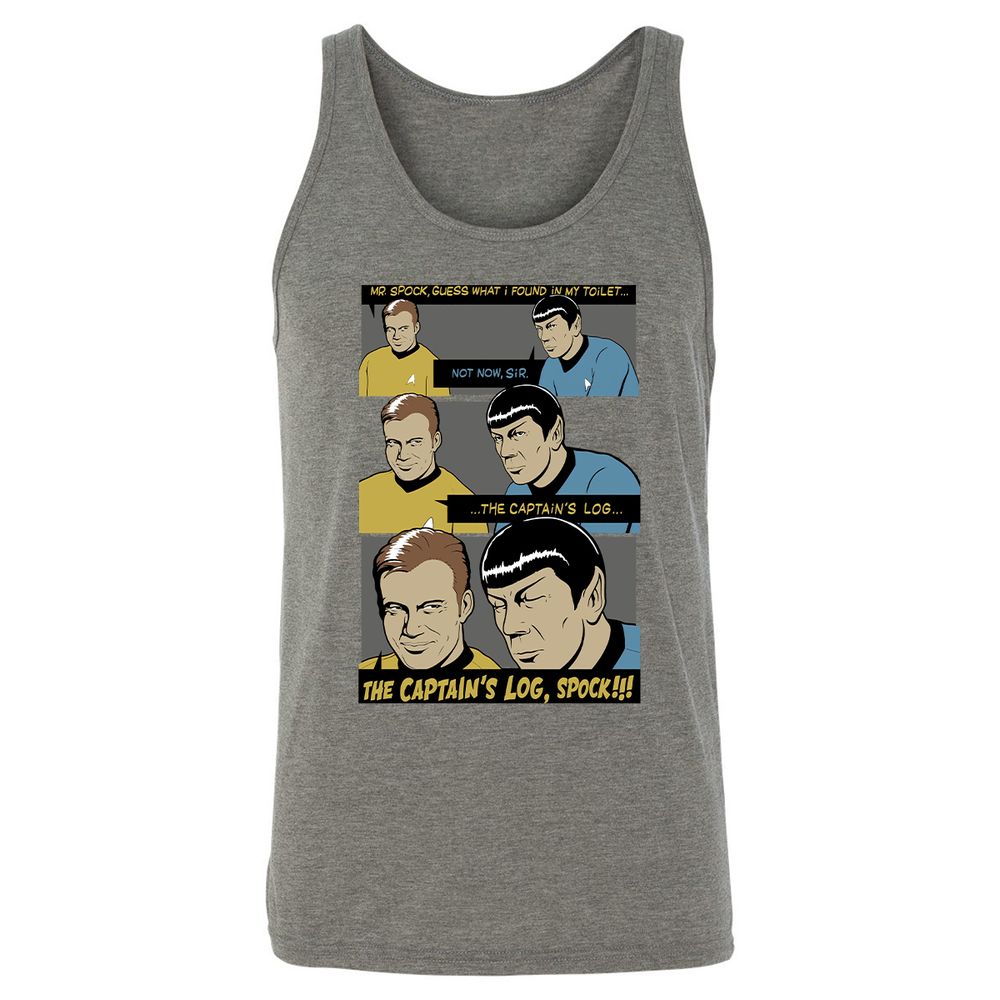 Unisex Jersey Tank - 1TUNRE61 - Grey Triblend - 8