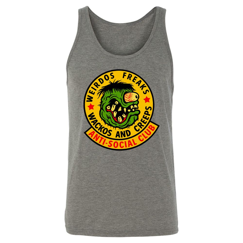 Unisex Jersey Tank - XPCH3YTK - Grey Triblend - 8