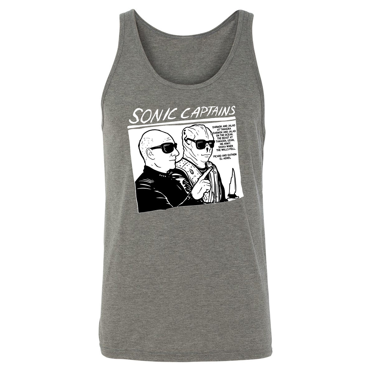 Unisex Jersey Tank - 9TBRBHZ6 - Grey Triblend - 8