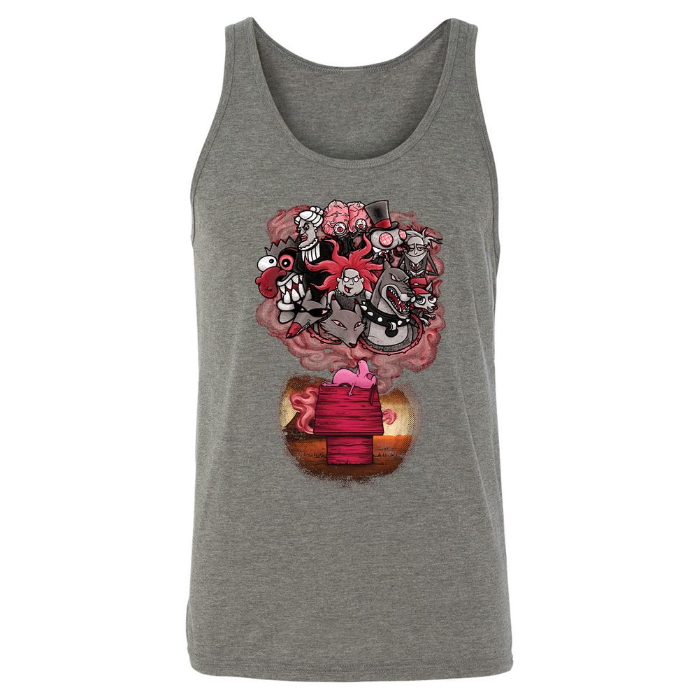 Unisex Jersey Tank - 57BUDSR7 - Grey Triblend - 8
