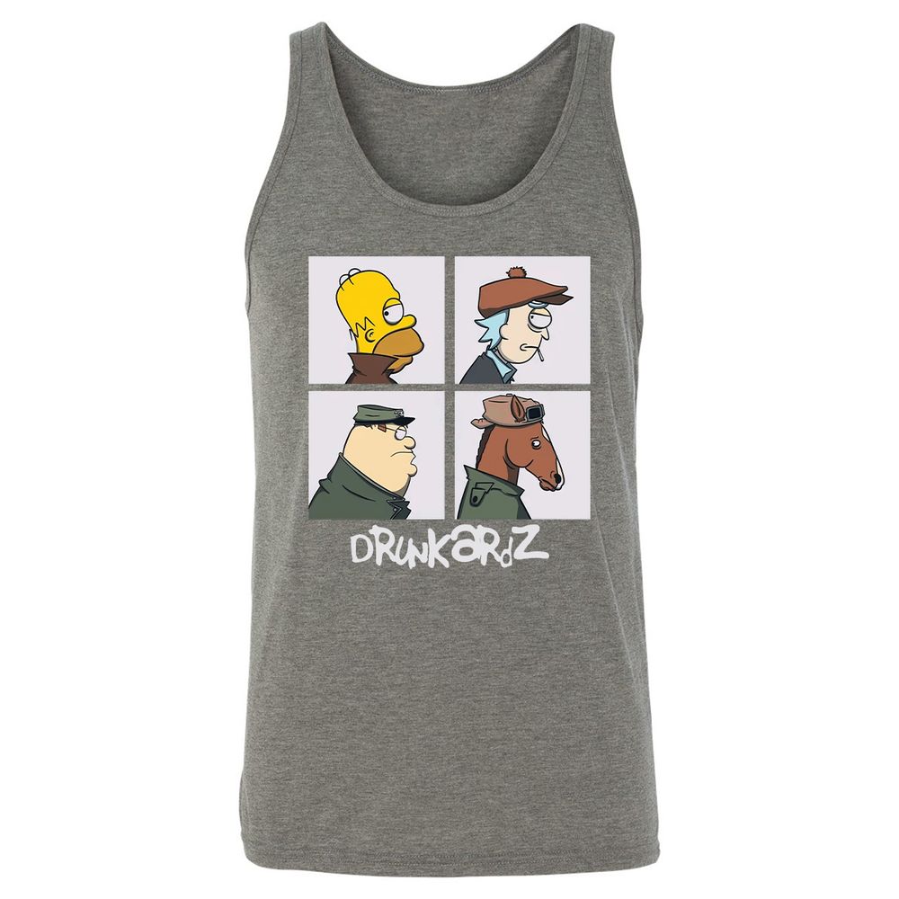 Unisex Jersey Tank - JLQU6SEX - Grey Triblend - 8