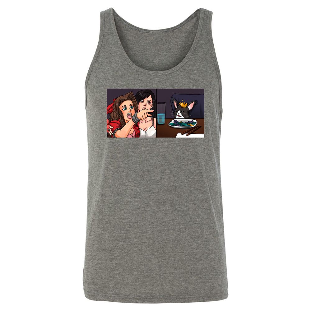 Unisex Jersey Tank - 1C7VPDV5 - Grey Triblend - 8