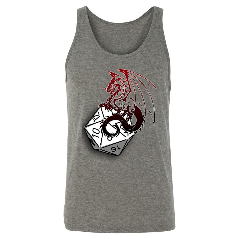 Unisex Jersey Tank - J7JCZ4UZ - Grey Triblend - 8