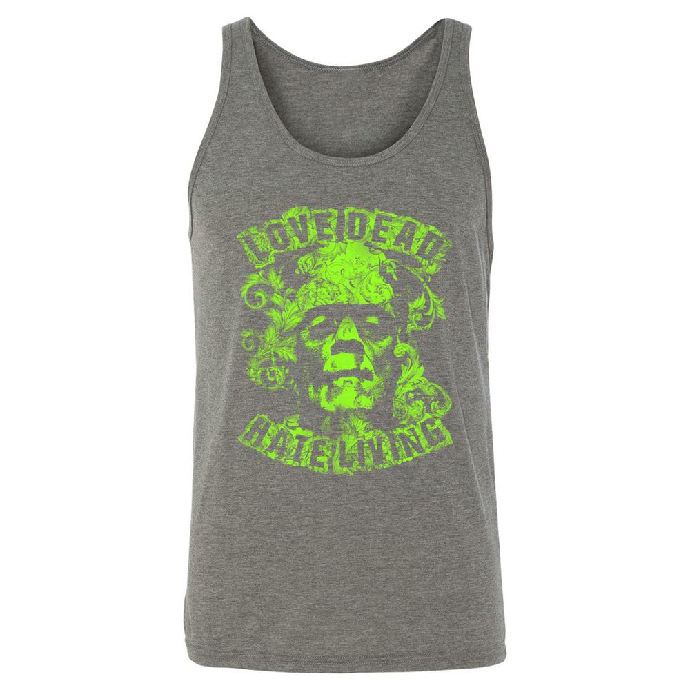 Unisex Jersey Tank - 7FL16YJK - Grey Triblend - 8