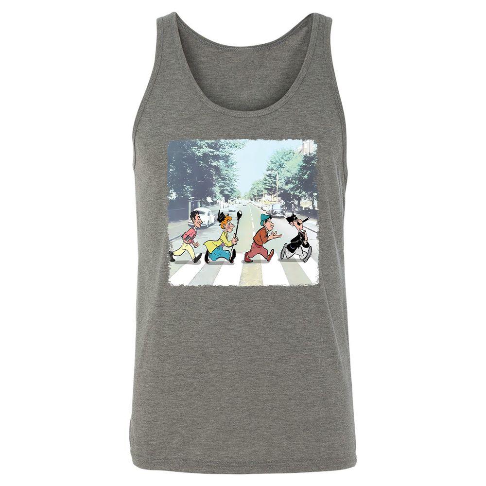Unisex Jersey Tank - D51TU4F3 - Grey Triblend - 8