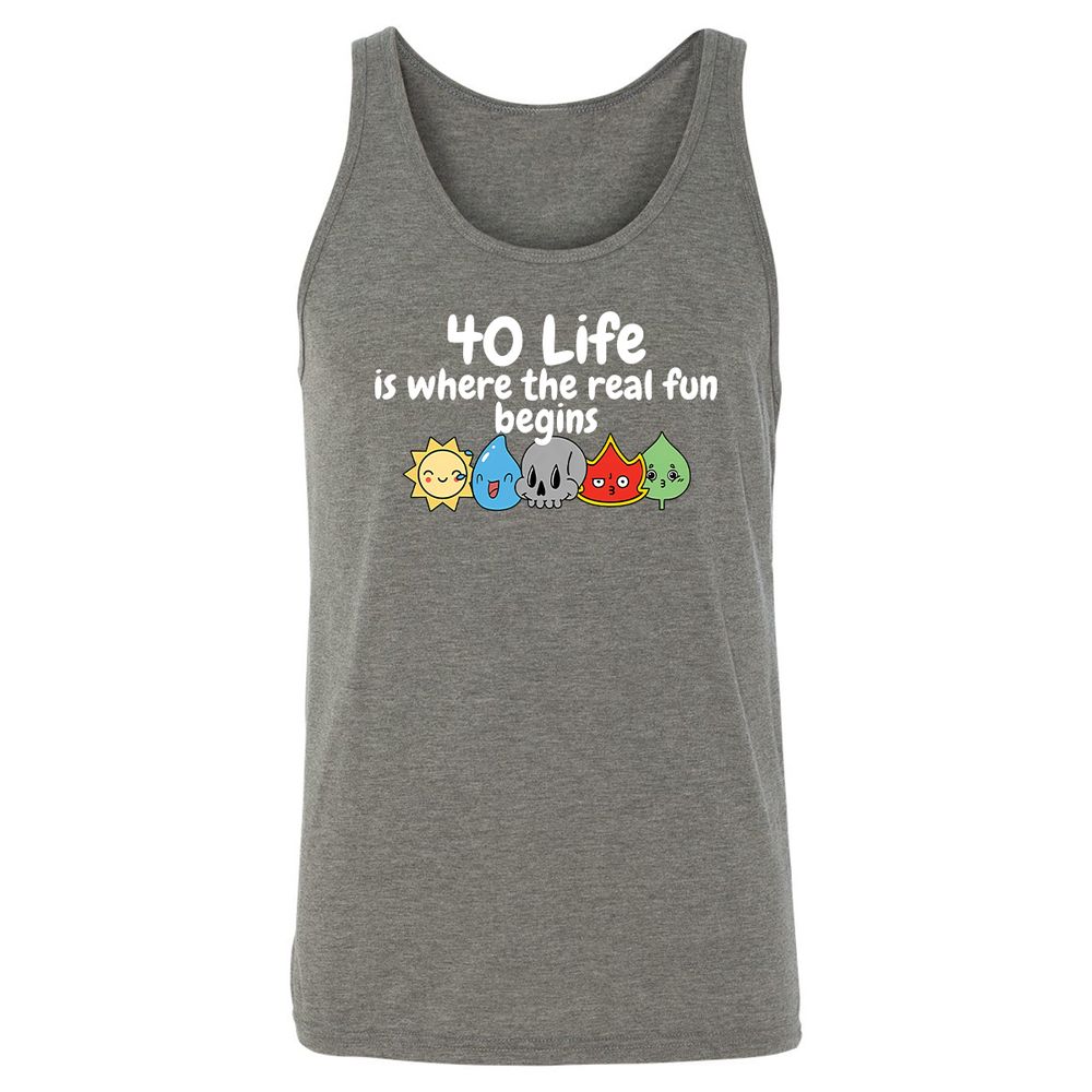 Unisex Jersey Tank - YMJ49PG1 - Grey Triblend - 8