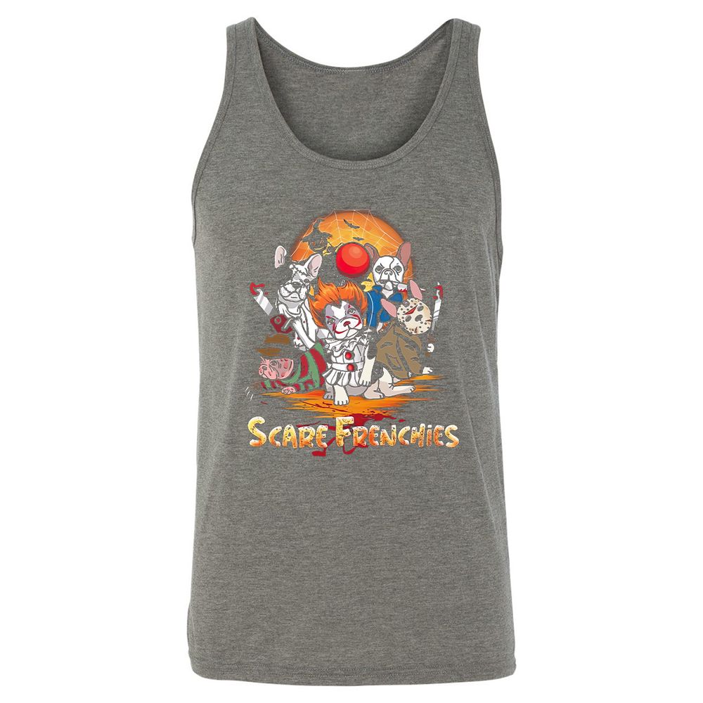 Unisex Jersey Tank - T6A9MJAX - Grey Triblend - 8