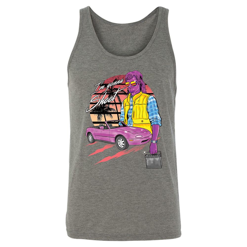 Unisex Jersey Tank - SPALQU54 - Grey Triblend - 8